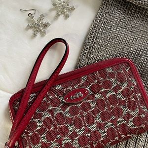 Coach wristlet